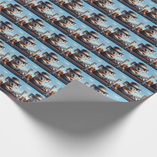 Papier Cadeau Conduite de Koala (Coin)
