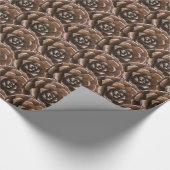 Papier Cadeau Cône de pin (Coin)