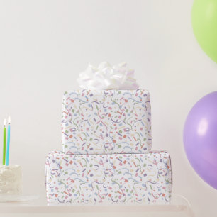 Papier Cadeau Confetti Contemporain (Surprise)
