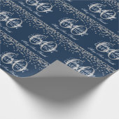 Papier Cadeau Confettis argentés de parties scintillantes (Coin)