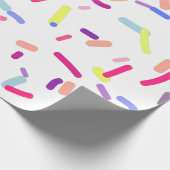 Papier Cadeau Confettis colorés (Coin)