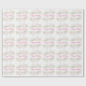 Papier Cadeau Confettis colorés (Plat)