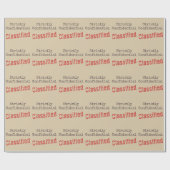 Papier Cadeau Confidential Wrapping Paper (Plat)