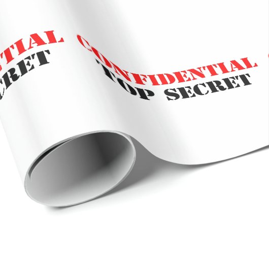 Papier Cadeau Confidentiel (Coin rond)