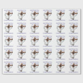 Papier Cadeau Confirmation bienheureuse (Plat)