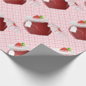 Papier Cadeau Confiture de fraises (Coin)