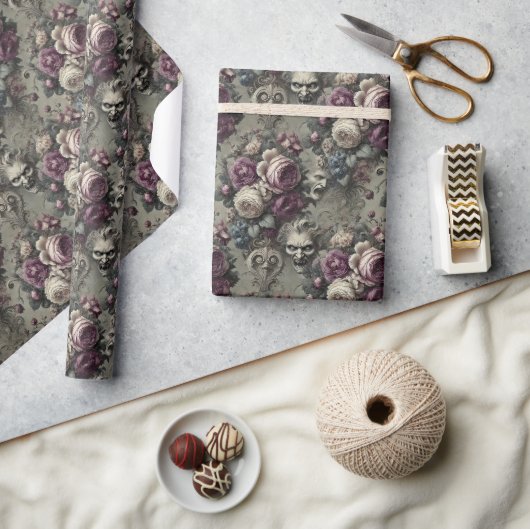 Papier Cadeau Conflits éternels – Victorien gothique (Artisanat)