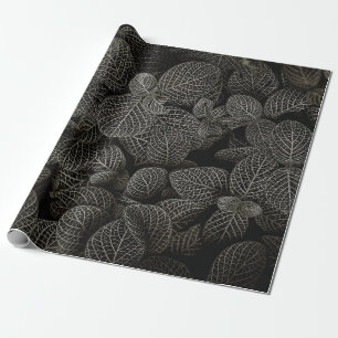 PAPIER CADEAU CONNEXES DE PINS VERTS ET BROWN
