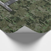 Papier Cadeau Connexion Zodiac Gemini sur Camouflage numérique v (Coin)