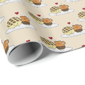 Papier Cadeau Conque douce de Mexicain de dulce de casserole de (Coin rond)