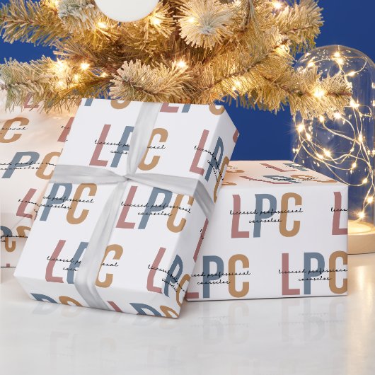 Papier Cadeau Conseiller professionnel agréé LPC (Vacances)