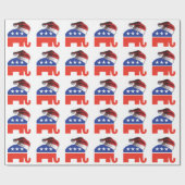 Papier Cadeau Conservateur de Noël (Plat)