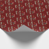 Papier Cadeau Conserver le calme et le trait (Coin)