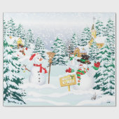 Papier Cadeau Conserver ou créer votre propre conception (Plat)