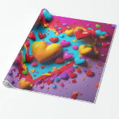 Papier Cadeau Conserver ou créer votre propre papier d'enveloppe (Déroulé)