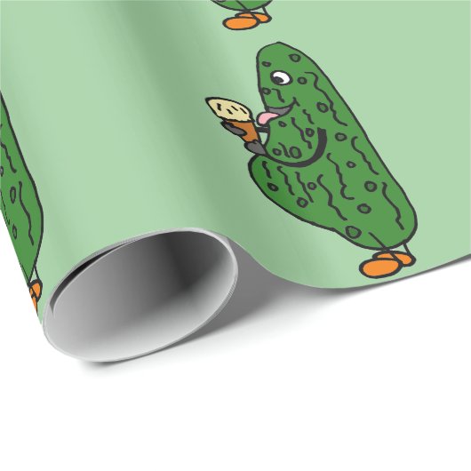 Papier Cadeau Conserves au vinaigre enceintes drôles Giftwrap (Coin rond)