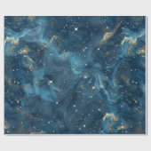 Papier Cadeau Constellation céleste - Nuit étoilée (8) (Plat)