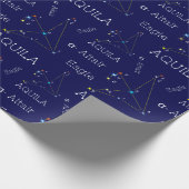 Papier Cadeau Constellation du ciel du Nord Aquila (Coin)