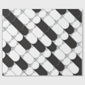 Papier Cadeau Construction Abstraite (tuiles) (Plat)