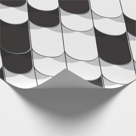 Papier Cadeau Construction Abstraite (tuiles) (Coin)