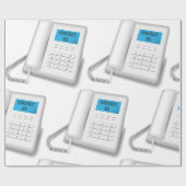 Papier Cadeau Contactez-nous Téléphone (Plat)