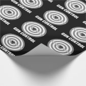 Papier Cadeau contrôle des armes de boudine (Coin)