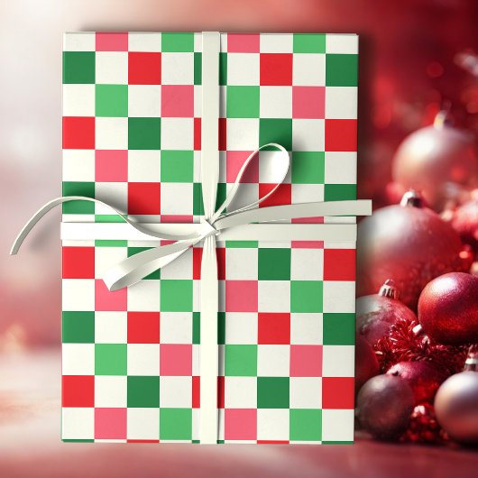 Papier Cadeau Contrôle des vacances rétro