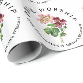 Papier Cadeau Convention Pure Worship 2025 | JW (Coin rond)