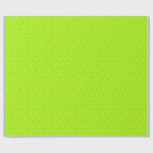 Papier Cadeau Convoitise verte (Plat)