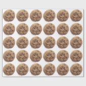 Papier Cadeau cookie-aux-puces-de-chocolat- (Plat)