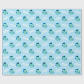 Papier Cadeau Cookie Monster "Be Mine" Candy Saint-Valentin (Plat)