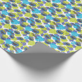 Papier Cadeau Cookie Monster | Motif tropical (Coin)