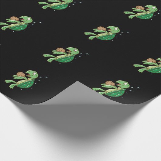 Papier Cadeau Cookie tortue (Coin)