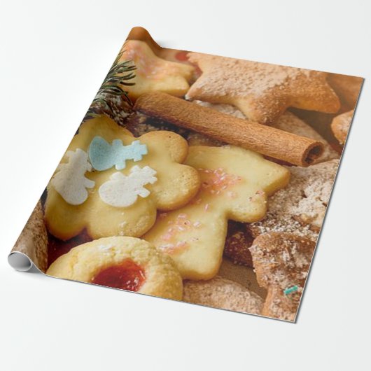 Papier Cadeau Cookies à sucre (Déroulé)