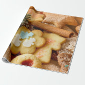 Papier Cadeau Cookies au sucre (Déroulé)