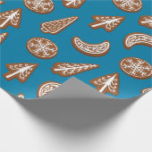 Papier Cadeau cookies de Noël (Coin)