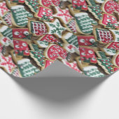 Papier Cadeau Cookies de Noël (Coin)