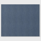 Papier Cadeau Cool Bleu Denim Jeans Envelopper papier (Plat)