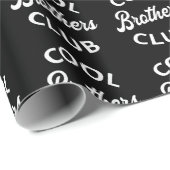 Papier Cadeau Cool Brothers Club I (Coin rond)