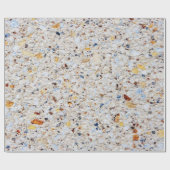 Papier Cadeau Cool Colorful Marble Granite Pierre Texture (Plat)