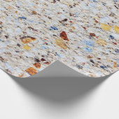 Papier Cadeau Cool Colorful Marble Granite Pierre Texture (Coin)