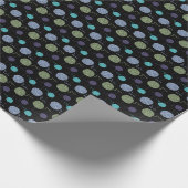 Papier Cadeau Cool Couleurs Yarn Ball String Motif (Coin)