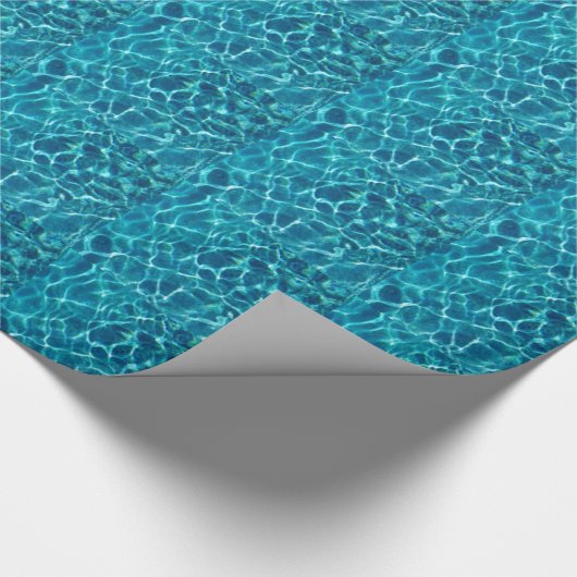 Papier Cadeau Cool de piscine (Coin)