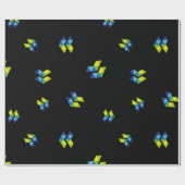 Papier Cadeau Cool Elastos CryptoCurrency Coin Signé Motif (Plat)