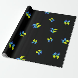 Papier Cadeau Cool Elastos CryptoCurrency Coin Signé Motif