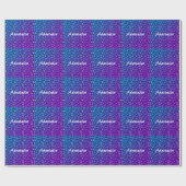 Papier Cadeau Cool, Extraordinaire, bleu-pourpre (Plat)