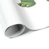 Papier Cadeau Cool Headless Turtle Halloween Costume _ Funny Laz (Coin rond)