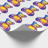 Papier Cadeau Cool Ours mou Teddy positif (Coin)