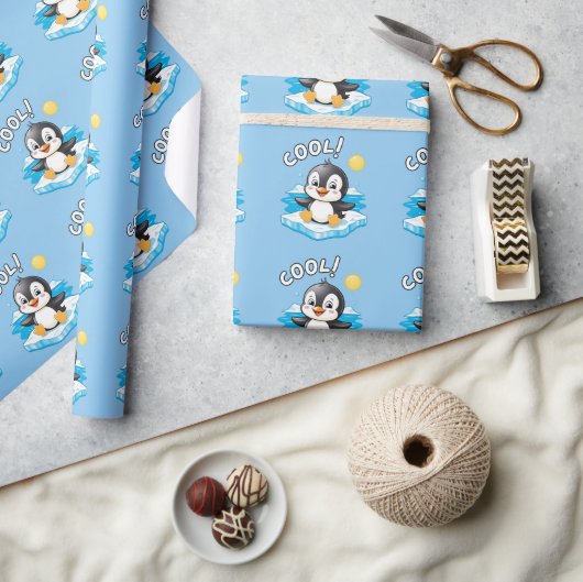 Papier Cadeau COOL ! , Penguin (Artisanat)