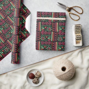 Papier Cadeau Cool Premium Festive Joyeux Noël